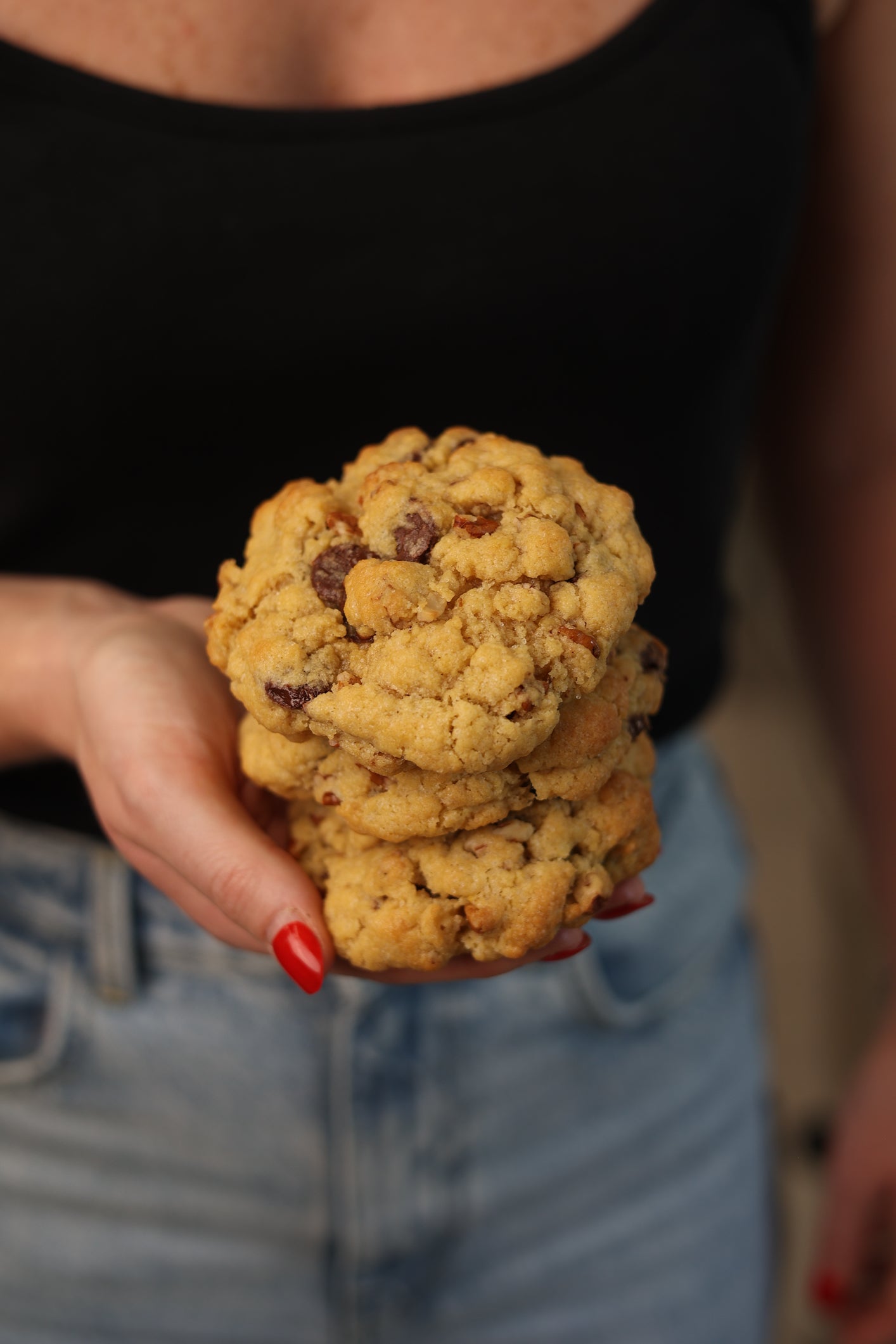 Galleta chocolate y nuez pecana