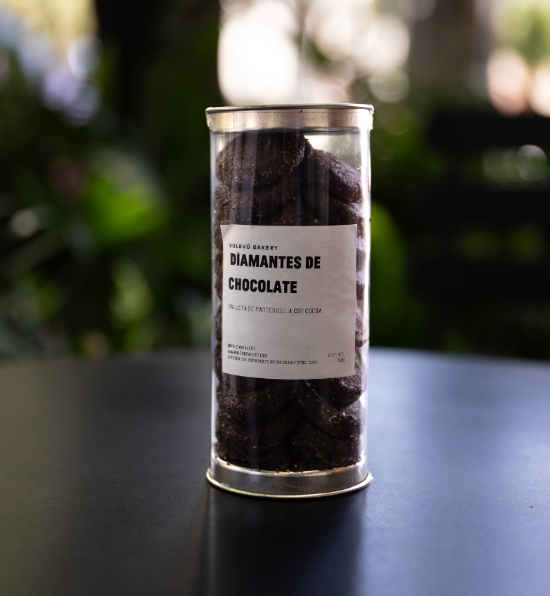Diamantes de chocolate