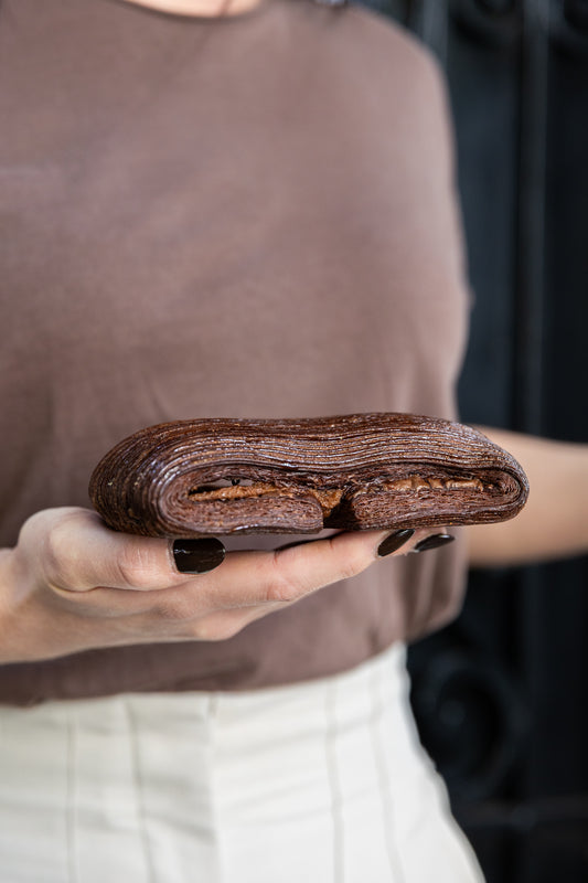 Suizo doble chocolate