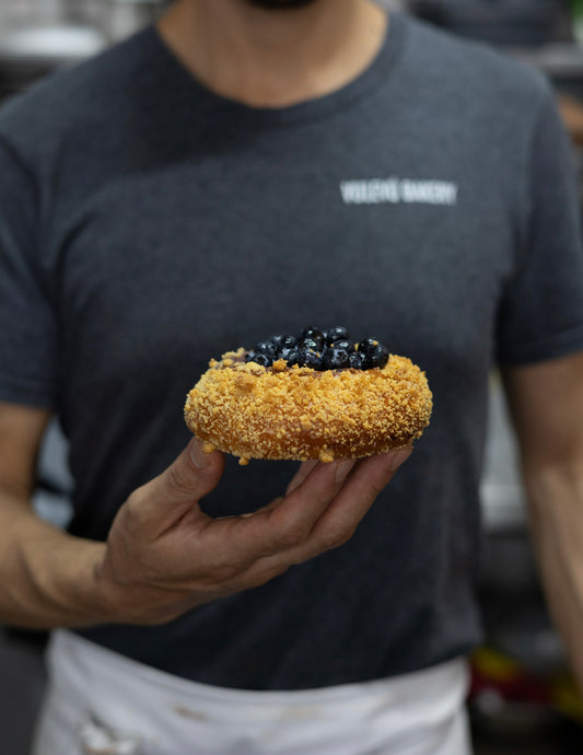 Brioche de blueberry